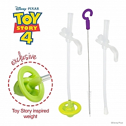 B.Box Disney Sippy Cup Replacement Straw Twin Pack