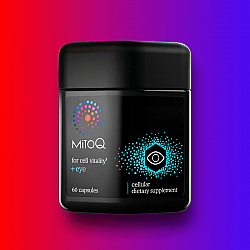 MitoQ Eye 60 Softgel Capsules MitoQ 叶黄素胶囊 60粒 明眸护眼