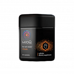MitoQ Brain 60 Vege Capsules MitoQ 健脑新版锐智胶囊 60粒
