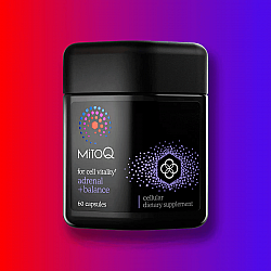 MitoQ Adrenal +Balance 60 Capsules MitoQ 解压胶囊 60粒 缓解情绪 提高脑力