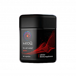 MitoQ Pure 5mg 60 Vege Capsules MitoQ 经典胶囊 60粒 靶向专利