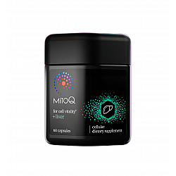MitoQ Liver 60 Vege Capsules MitoQ 奶蓟草胶囊 60粒 护肝宝 护肝片