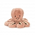 Jellycat Odell Octopus 章鱼毛绒玩偶  Medium中号 OD2OC 高49cm x 宽19cm