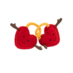 Jellycat Amuseables Love Locks 爱心锁 毛绒玩具 A4LLO  高15cm x 宽22cm