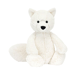 Jellycat Bashful Arctic Fox Original 害羞的北极狐 BAS3AFX  高31cm x 宽12cm