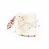 Jellycat Blossom Cream Bunny Berry  Soother 花布樱花 白色邦尼兔 安抚巾 STH4MS  长34cm x 宽34xm