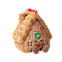 Jellycat Amuseable Gingerbread House 圣诞节新品趣味圣诞姜饼屋毛绒玩具 A2GHO 高22cm
