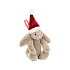 Jellycat Bashful Christmas Bunny Decoration-NC 害羞的圣诞兔子挂件礼物公仔毛绒玩具 BAS6CBORN 高13cm
