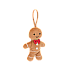 Jellycat Festive Folly Gingerbread Fred 圣诞节新品欢乐节庆姜饼弗雷德毛绒公仔挂件毛绒玩具 FFH6GM 高10cm