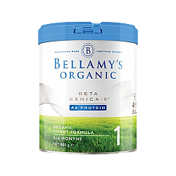 Bellamy's 贝拉米 白金版有机A2蛋白婴幼儿配方奶粉 1段（0-6月） 800g
