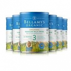 BELLAMY'S 贝拉米有机婴儿奶粉3段 六罐包邮
