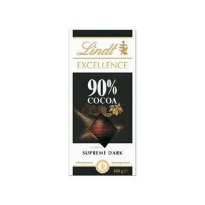 Lindt  瑞士90%黑可可巧克力100g