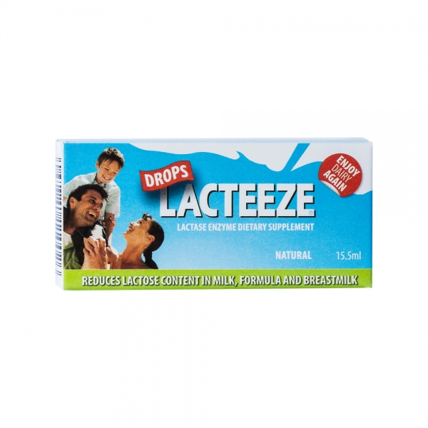 Lacteeze 乳糖酶滴剂 增加乳糖酶拒绝乳糖不耐 15.5ml