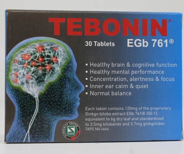Tebonin 梯波宁 30粒 维持健康的血液循环，延缓大脑衰老