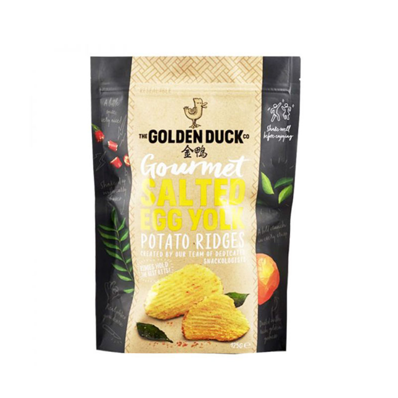 Golden Duck 新加坡金鸭咸蛋薯片 125g