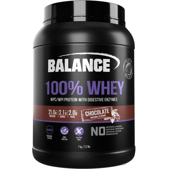 balance 100%蛋白粉 巧克力味 1kg