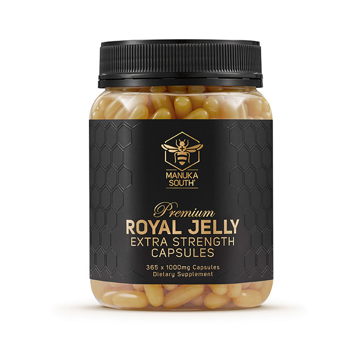 (一瓶包邮) Manuka South® 高强度蜂王浆 蜂皇浆 Royal Jelly 1000mg Extra Strength 365c