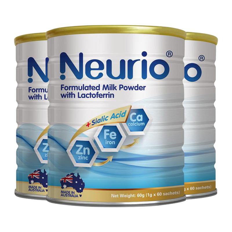 Neurio纽瑞优 燕窝酸乳铁蛋白 60g*3罐