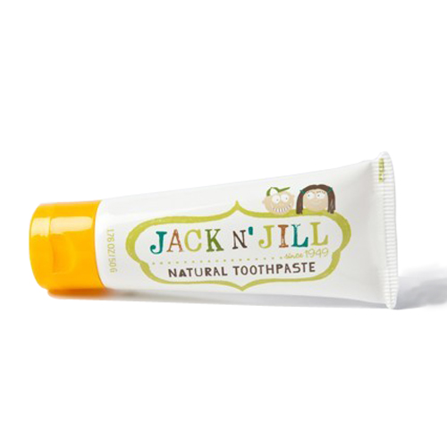 Jack N' Jill  天然有机无氟可吞食水果味儿童牙膏-香蕉味 50g