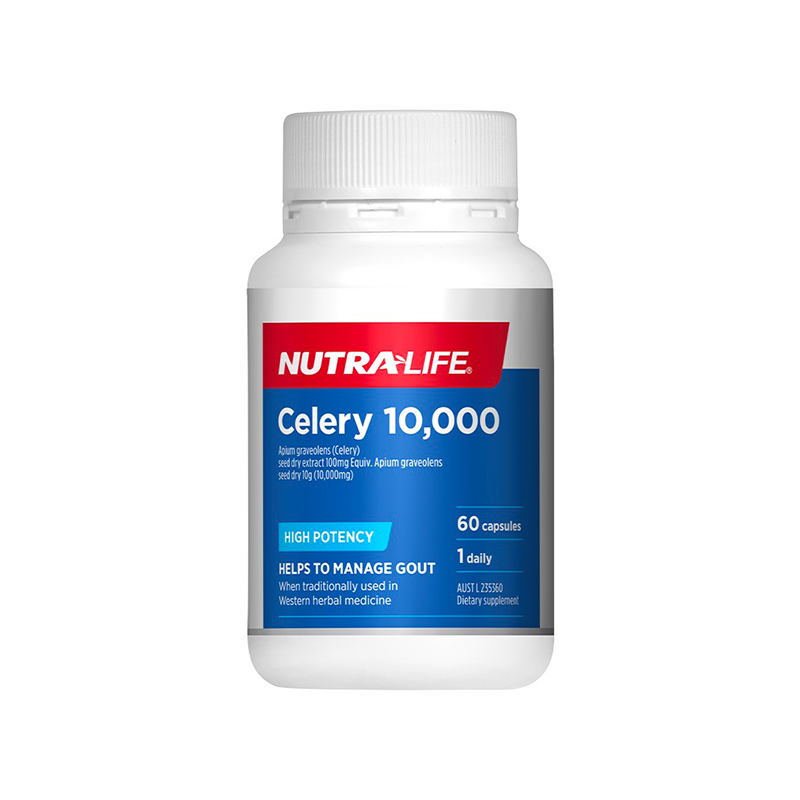 Nutralife 纽乐 芹菜籽胶囊10,000mg 60粒