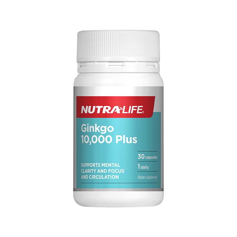 Nutralife 纽乐 银杏精华胶囊 10000mg 30粒