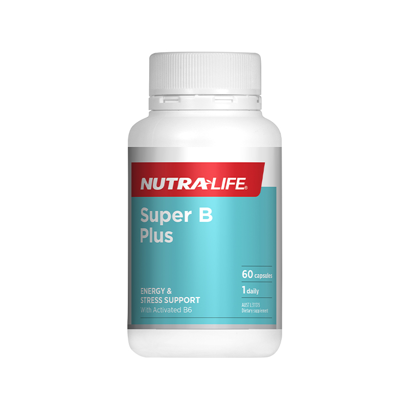 Nutralife 纽乐 超级维生素B群胶囊plus 60粒 日服型