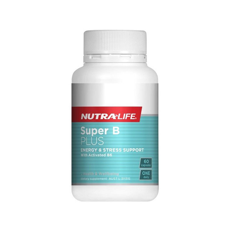 Nutralife 纽乐 超级维生素B群胶囊plus 60粒 日服型