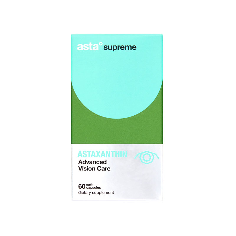 asta supreme 新西兰天然虾青素胶囊 超级护眼灵 60粒