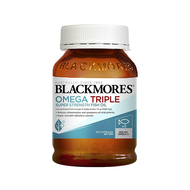 Blackmores 澳佳宝 三倍鱼油胶囊 150粒