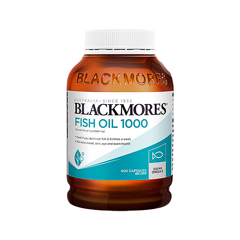 Blackmores 澳佳宝 超浓缩 原味 深海鱼油胶囊 1000mg 400粒