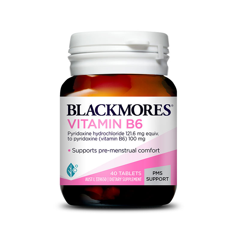 Blackmores 澳佳宝 维生素B6经前综合症缓解片 100mg 40片