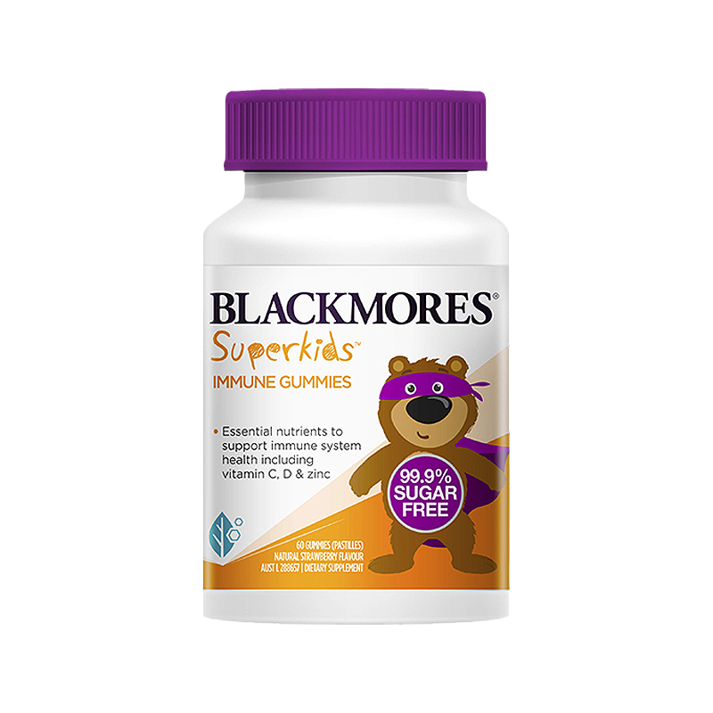 Blackmores 澳佳宝 超级儿童免疫力软糖   60粒