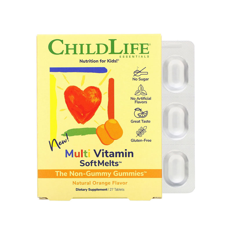 ChildLife 童年时光 多维小布丁幼儿童多种复合维生素矿物质软糖 27颗