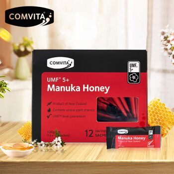 Comvita 康维他 麦卢卡蜂蜜 5+ 便携装12条*10克