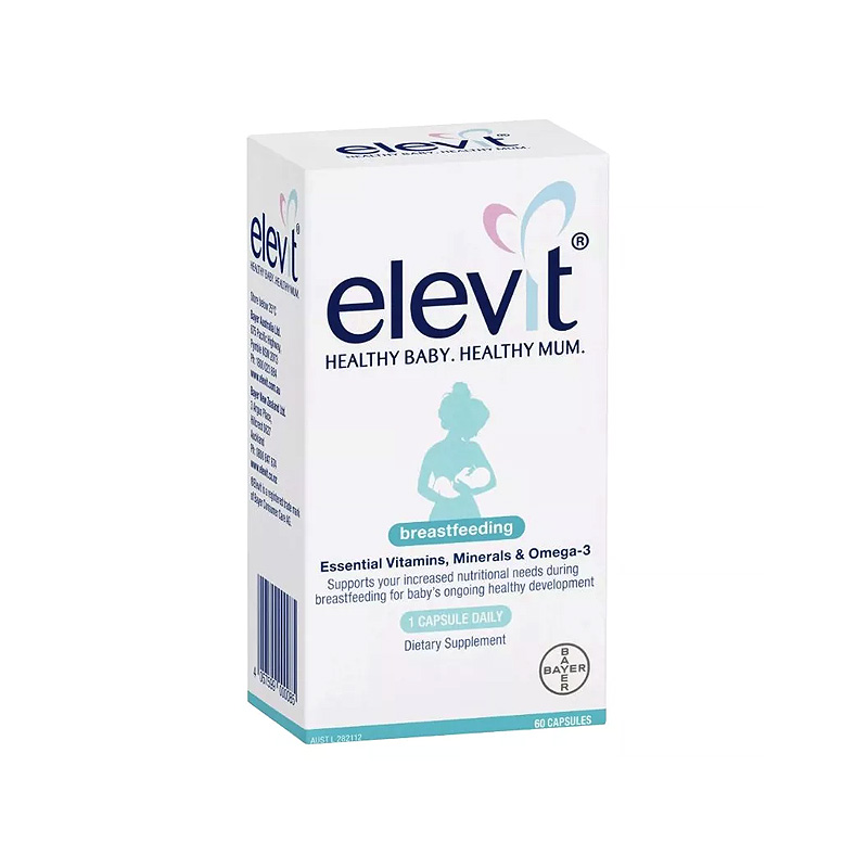 Elevit 爱乐维 哺乳母乳喂养 复合营养素胶囊 60粒