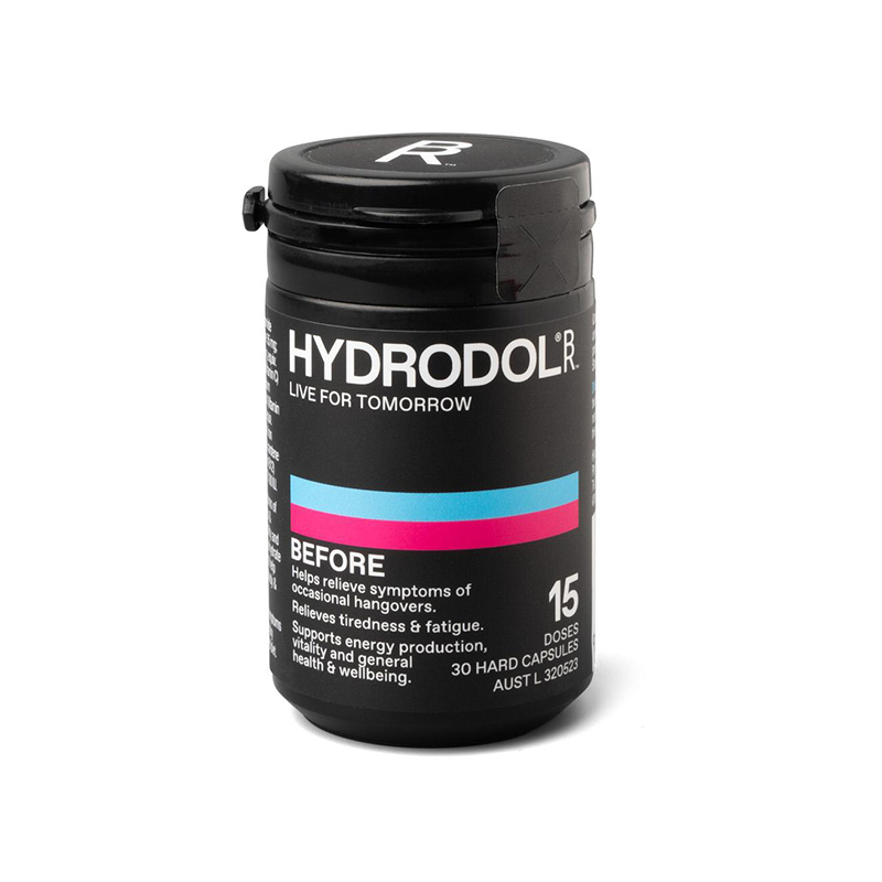 Hydrodol 新版解酒片加强版 15次量 30粒 解酒醒酒增酒量减轻宿醉