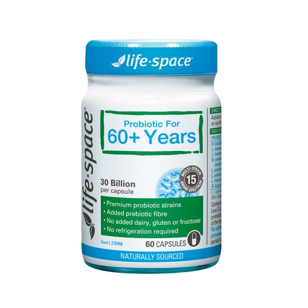 Life Space 老年益生菌胶囊 60粒