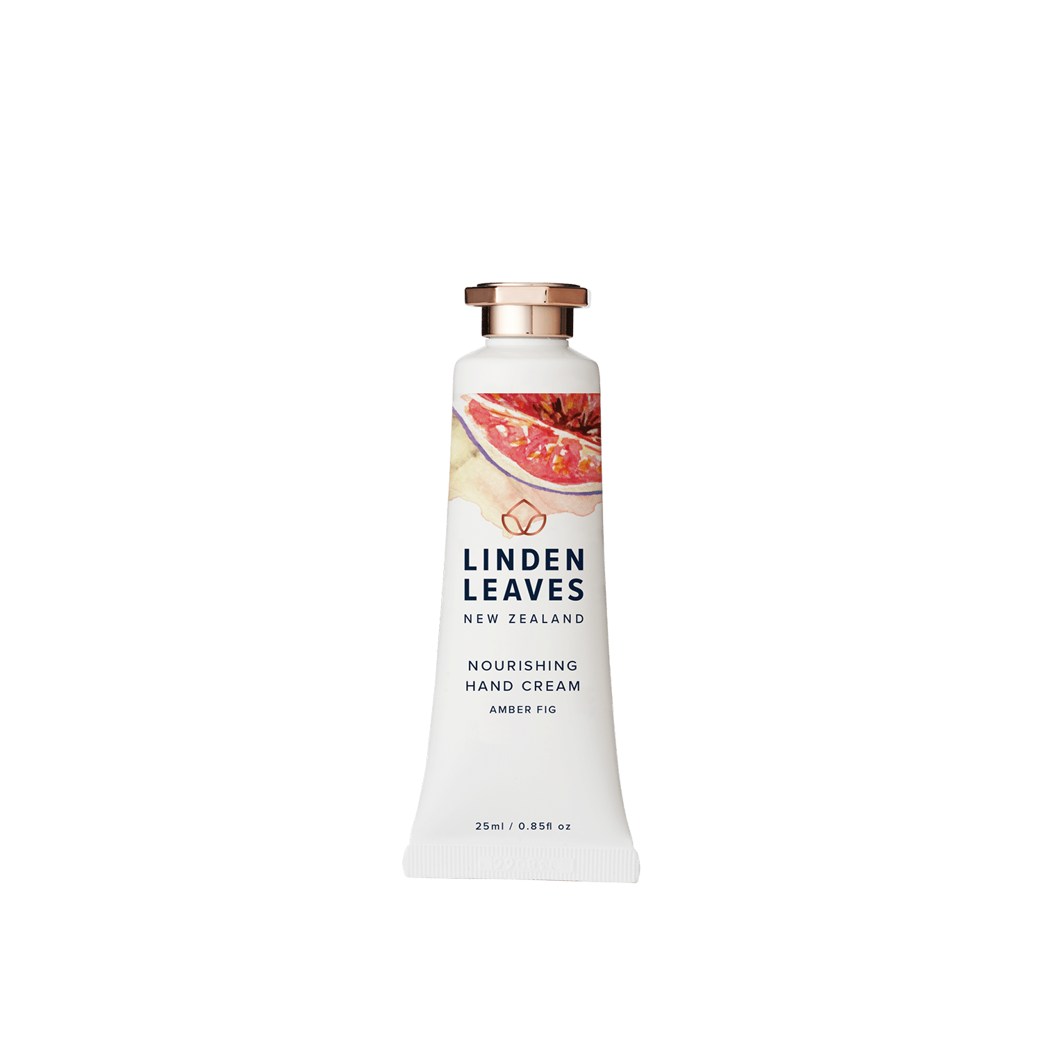 Linden Leaves 琳登丽诗 in bloom 绽放系列 nourishing hand cream - small- 滋润护手霜25ml amber fig 琥珀红心果 25ml