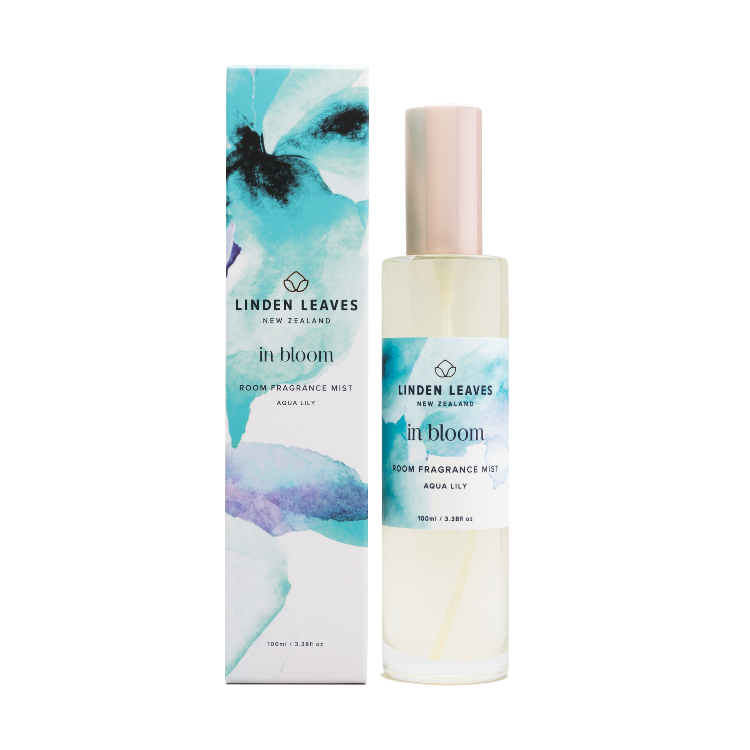 Linden Leaves 琳登丽诗 in bloom 绽放系列 room fragrance mist - 香型喷雾 aqua lily 香水百合 100ml