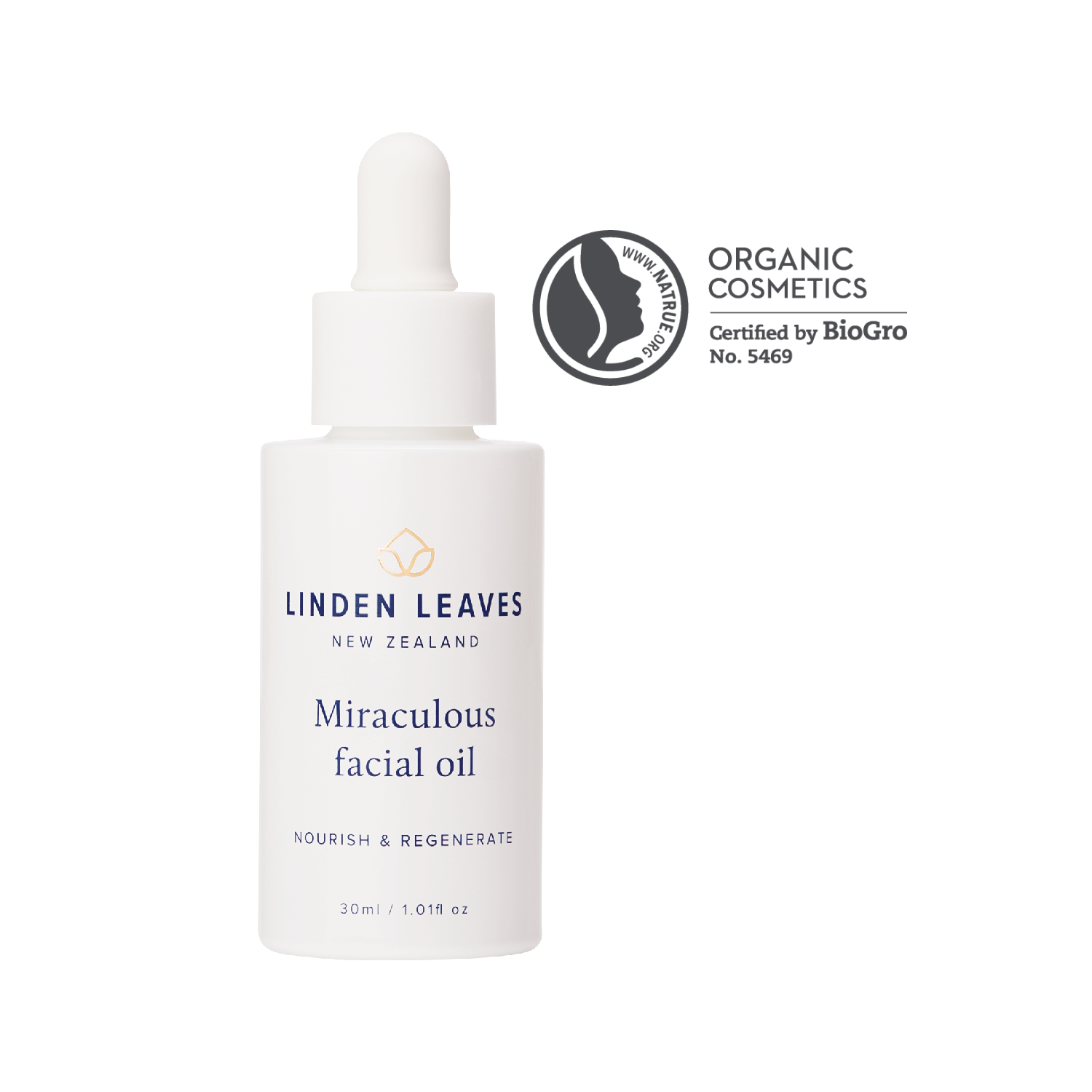 Linden Leaves 琳登丽诗 Natural Skincare 有机白茶天然护肤系列 care miraculous facial oil 焕颜多效修复精华油 30ml