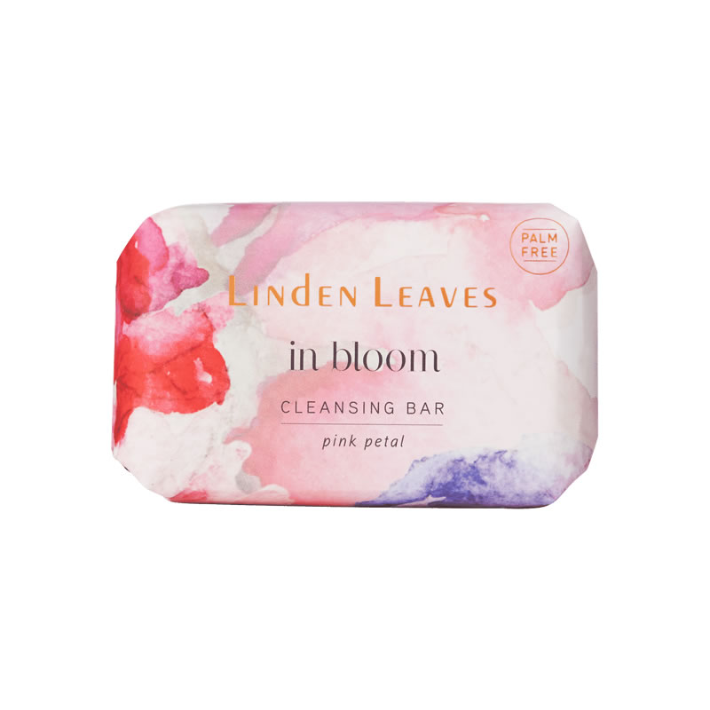 Linden Leaves 琳登丽诗 in bloom 绽放系列 cleansing bar 植物皂 pink petal 粉色花瓣 100g