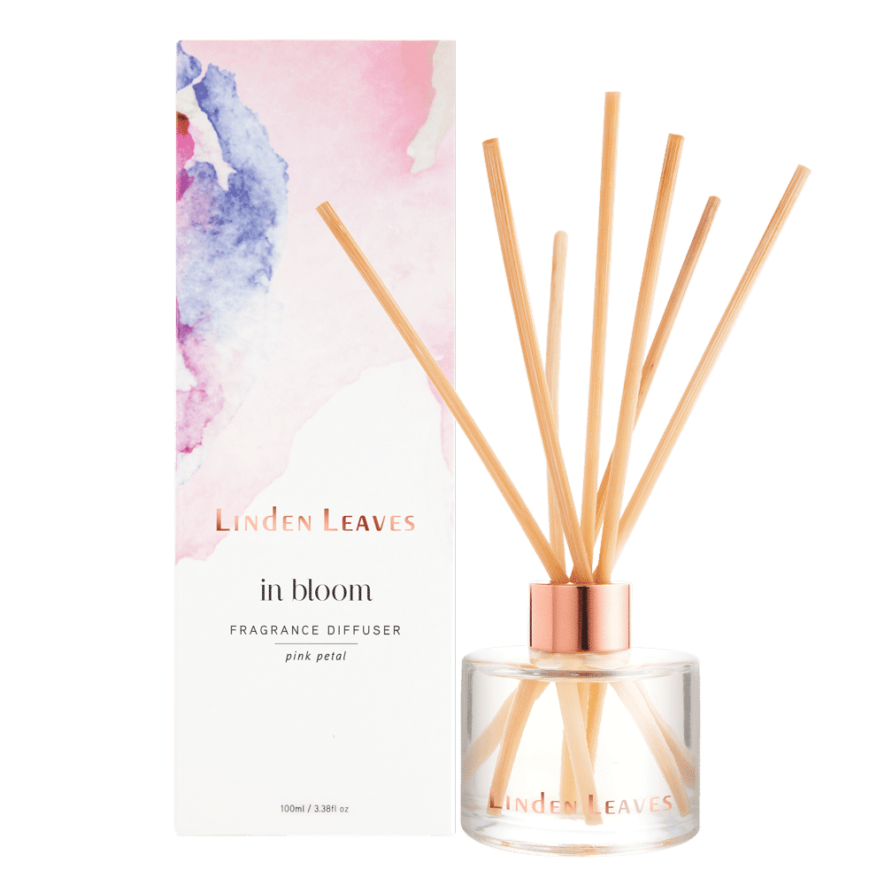 Linden Leaves 琳登丽诗 in bloom 绽放系列 fragrance diffuser - 香薰 pink petal 粉色花瓣 100ml