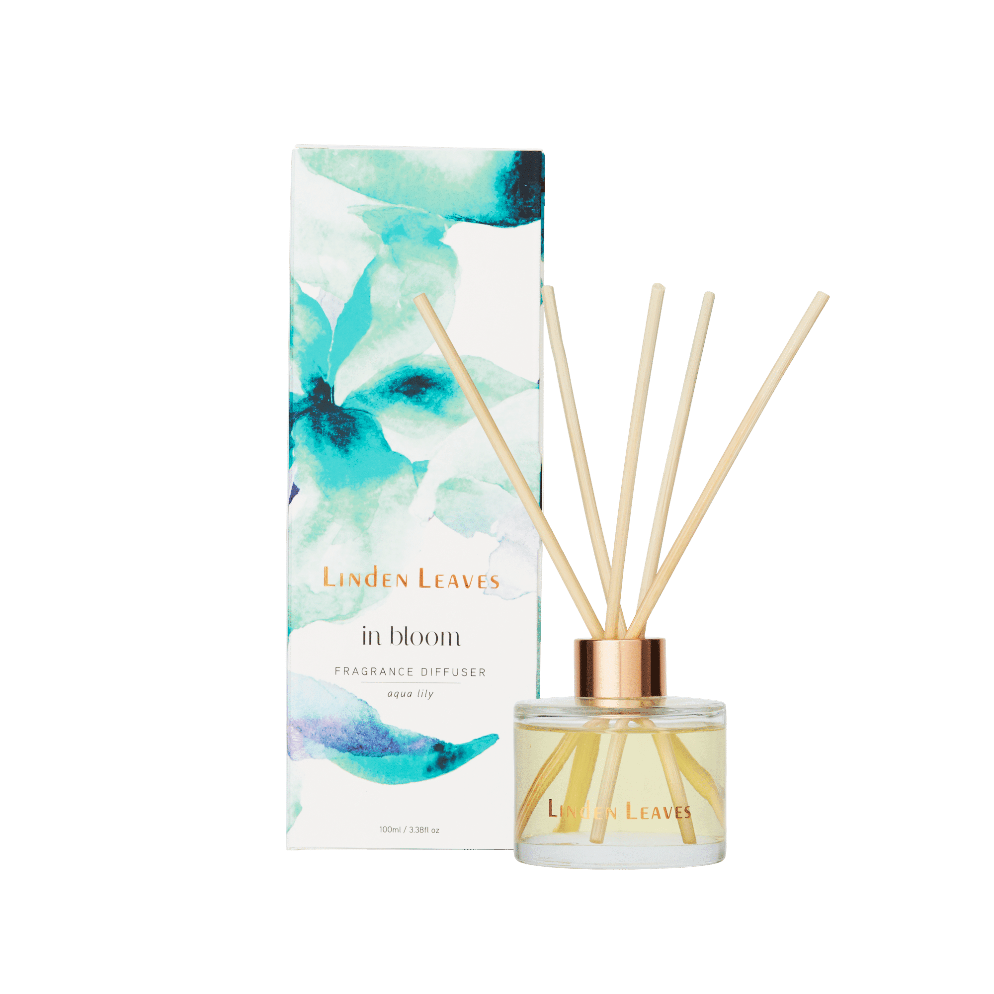 Linden Leaves 琳登丽诗 in bloom 绽放系列 fragrance diffuser - 香薰 aqua lily 香水百合 100ml