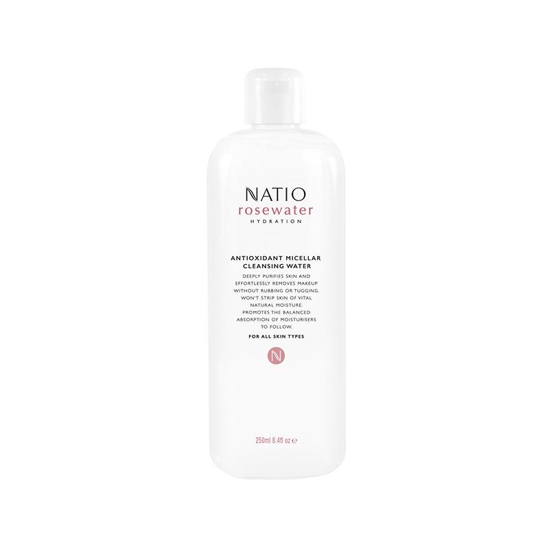 Natio 娜迪奥 抗氧化玫瑰卸妆水250ml