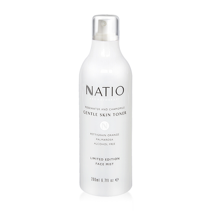 Natio 柑橘玫瑰爽肤水 限量版 200ml （喷雾型新包装）Rosewater and Chamomile Gentle Skin Toner Limited edition face mist