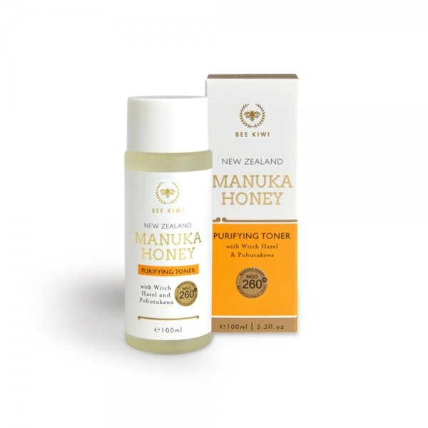 Nature's Beauty 自然美 麦卢卡爽肤水  Bee Kiwi Manuka Honey Purifying Toner 100ml