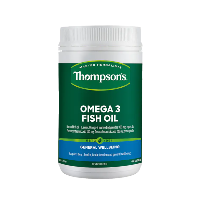 Thompson's 汤普森 omega-3深海鱼油胶囊 1000mg 400粒