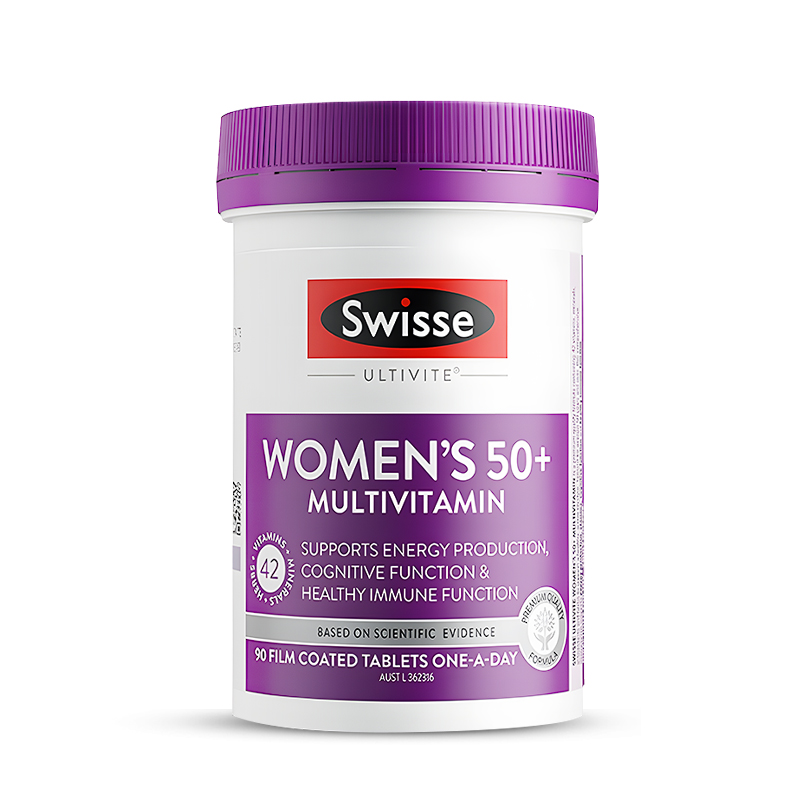 (新西兰厂方直邮) Swisse 50岁以上 女性复合维生素 90粒 (任意三件包邮)