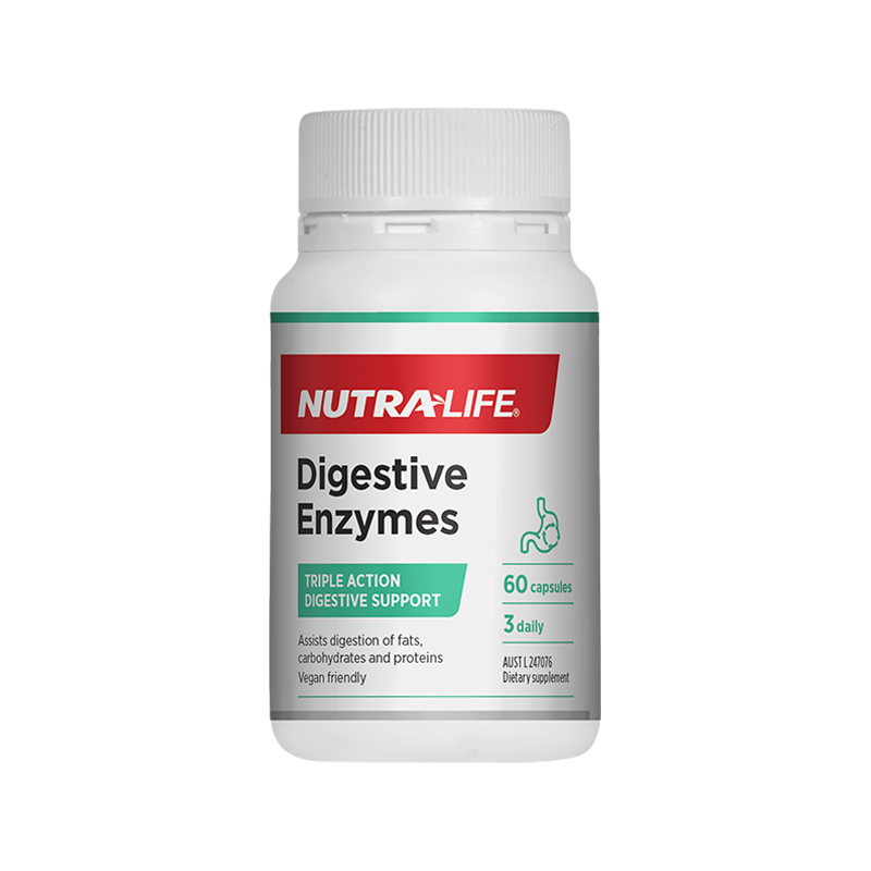 Nutralife 纽乐 植物消化酶酵素胶囊 60粒 Nutralife 纽乐 植物消化酶酵素胶囊 60粒