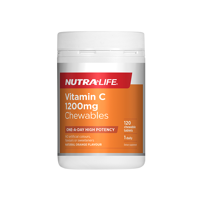 Nutralife 纽乐 高含量维生素C 1200mg 120片 Nutralife 纽乐 高含量维生素C 1200mg 120片